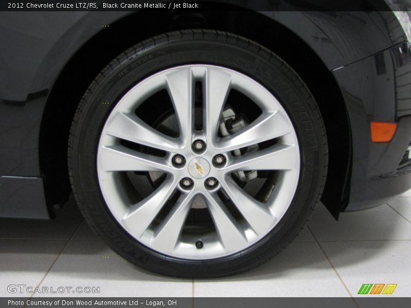 Black Granite Metallic / Jet Black 2012 Chevrolet Cruze LTZ/RS