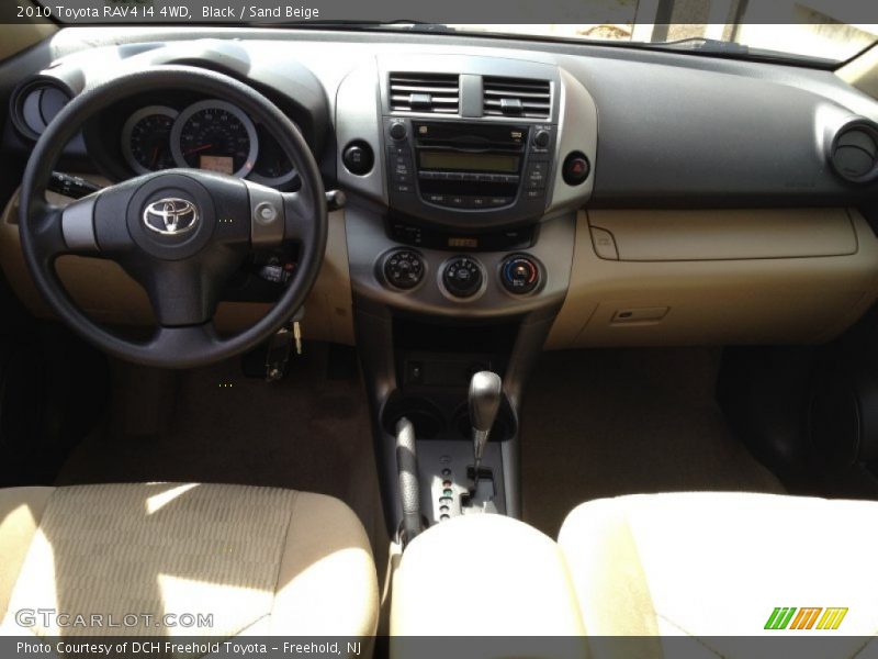 Black / Sand Beige 2010 Toyota RAV4 I4 4WD