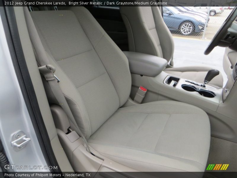 Bright Silver Metallic / Dark Graystone/Medium Graystone 2012 Jeep Grand Cherokee Laredo