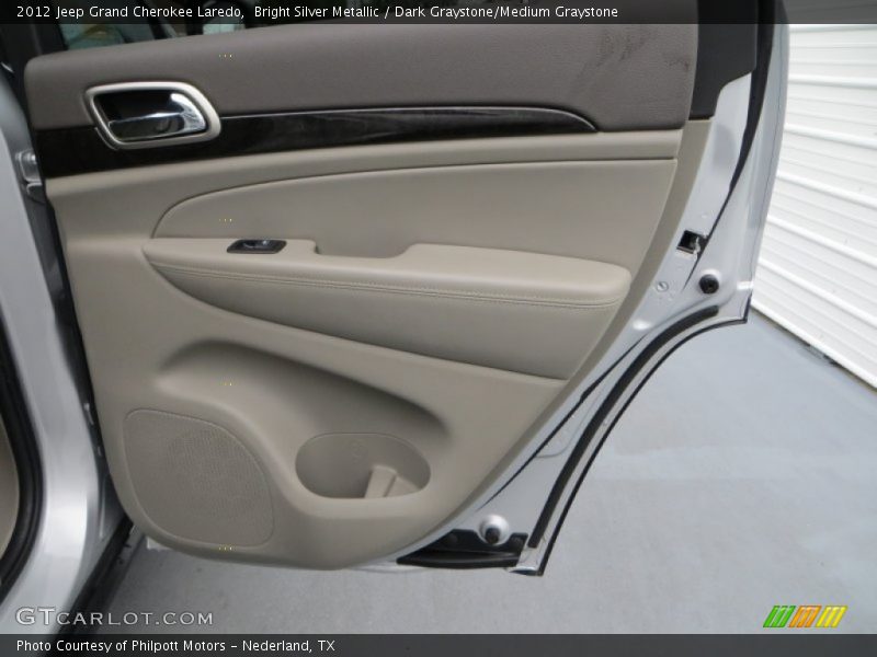 Bright Silver Metallic / Dark Graystone/Medium Graystone 2012 Jeep Grand Cherokee Laredo