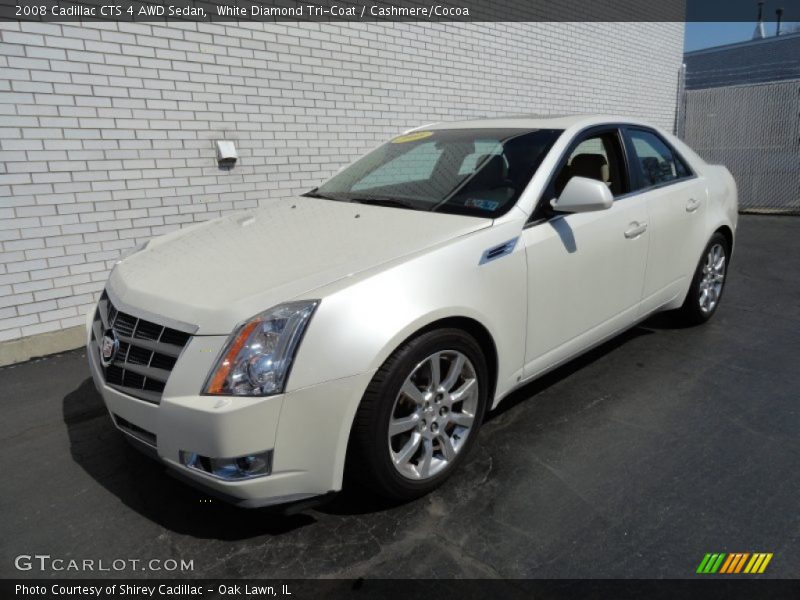 Front 3/4 View of 2008 CTS 4 AWD Sedan