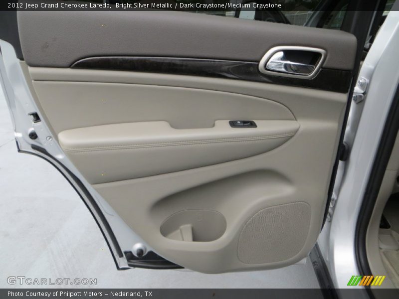 Bright Silver Metallic / Dark Graystone/Medium Graystone 2012 Jeep Grand Cherokee Laredo