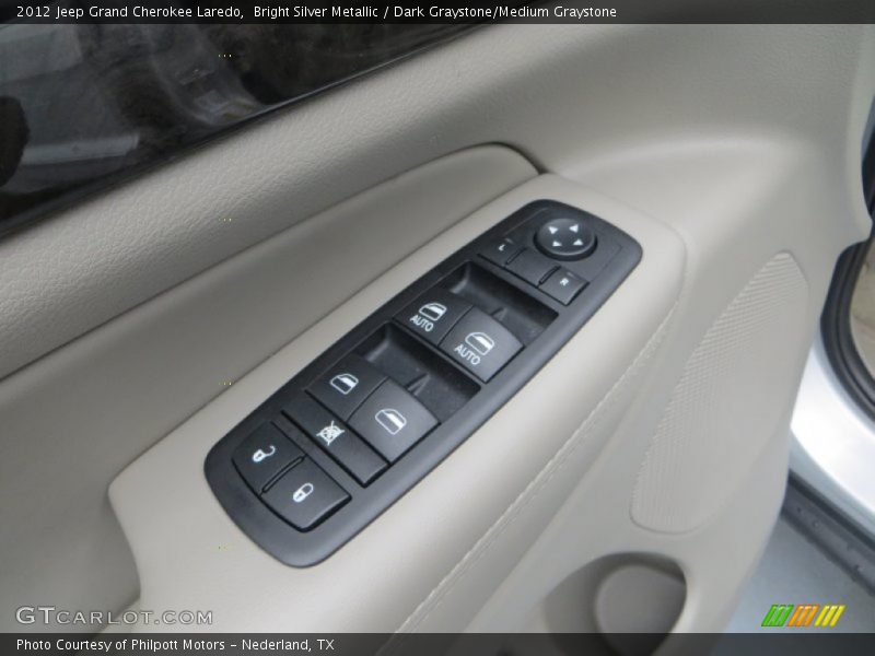 Bright Silver Metallic / Dark Graystone/Medium Graystone 2012 Jeep Grand Cherokee Laredo