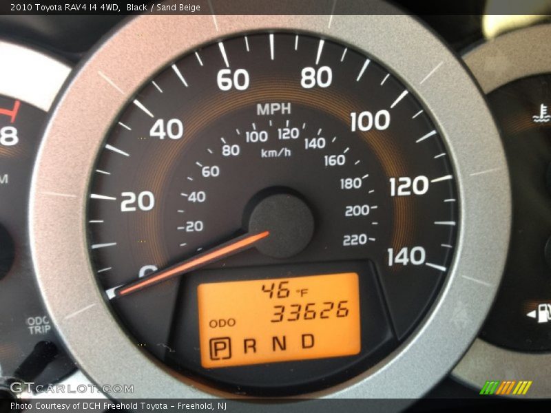 Black / Sand Beige 2010 Toyota RAV4 I4 4WD