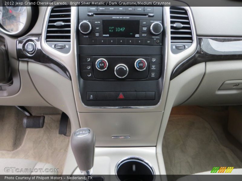 Bright Silver Metallic / Dark Graystone/Medium Graystone 2012 Jeep Grand Cherokee Laredo