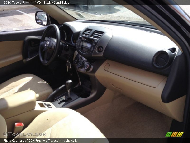 Black / Sand Beige 2010 Toyota RAV4 I4 4WD