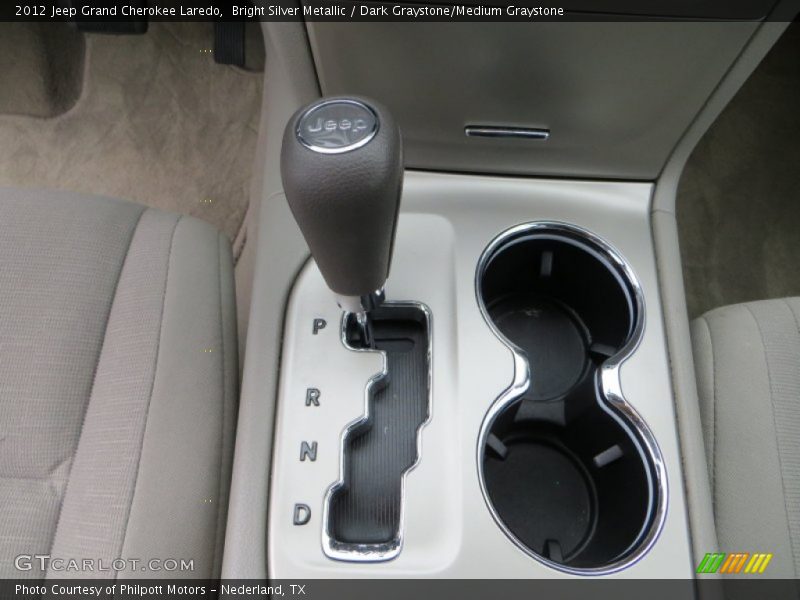 Bright Silver Metallic / Dark Graystone/Medium Graystone 2012 Jeep Grand Cherokee Laredo