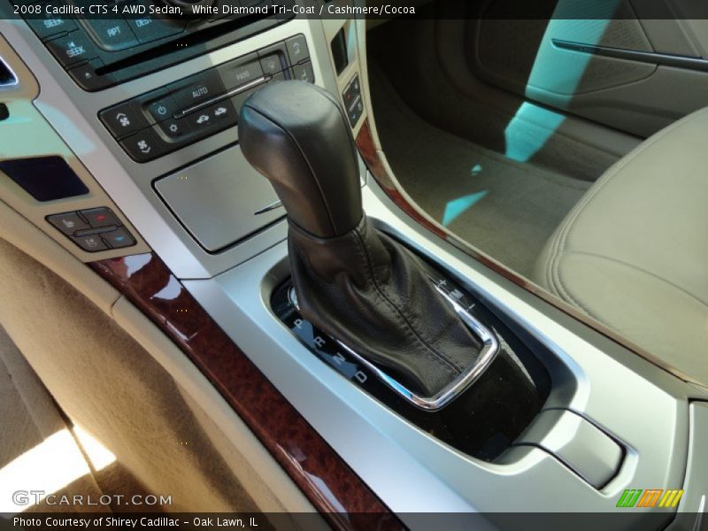 White Diamond Tri-Coat / Cashmere/Cocoa 2008 Cadillac CTS 4 AWD Sedan