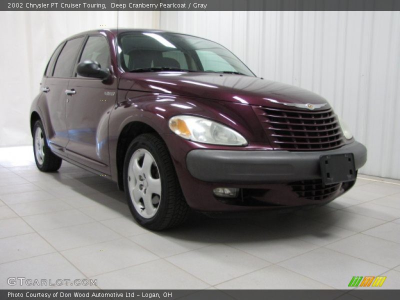 Deep Cranberry Pearlcoat / Gray 2002 Chrysler PT Cruiser Touring
