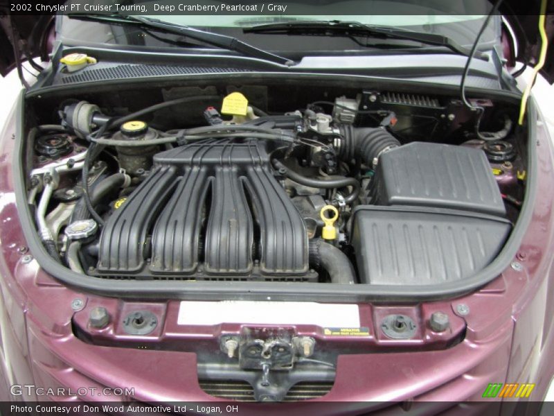 Deep Cranberry Pearlcoat / Gray 2002 Chrysler PT Cruiser Touring