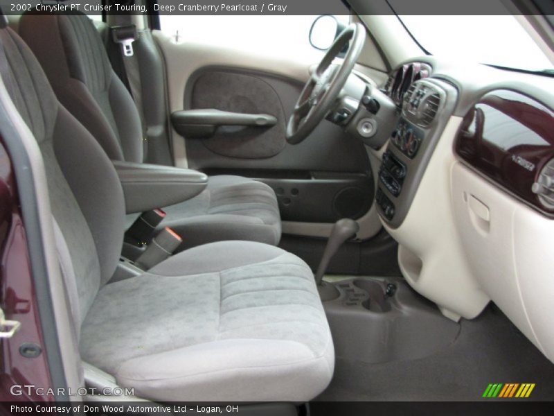 Deep Cranberry Pearlcoat / Gray 2002 Chrysler PT Cruiser Touring