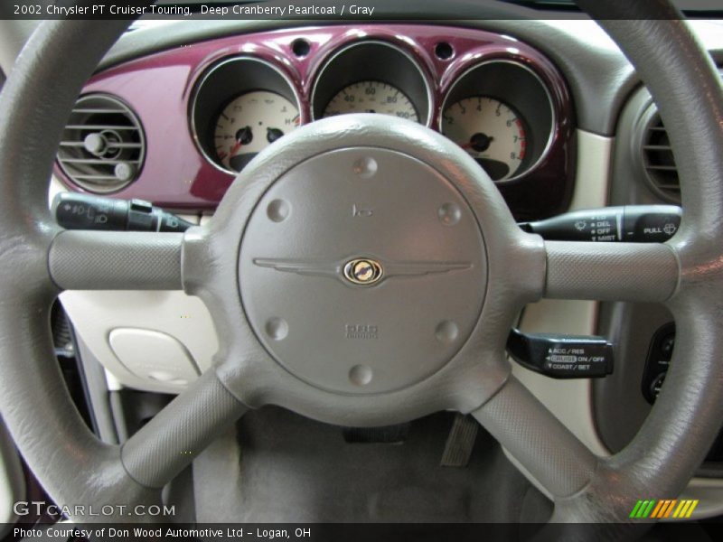 Deep Cranberry Pearlcoat / Gray 2002 Chrysler PT Cruiser Touring