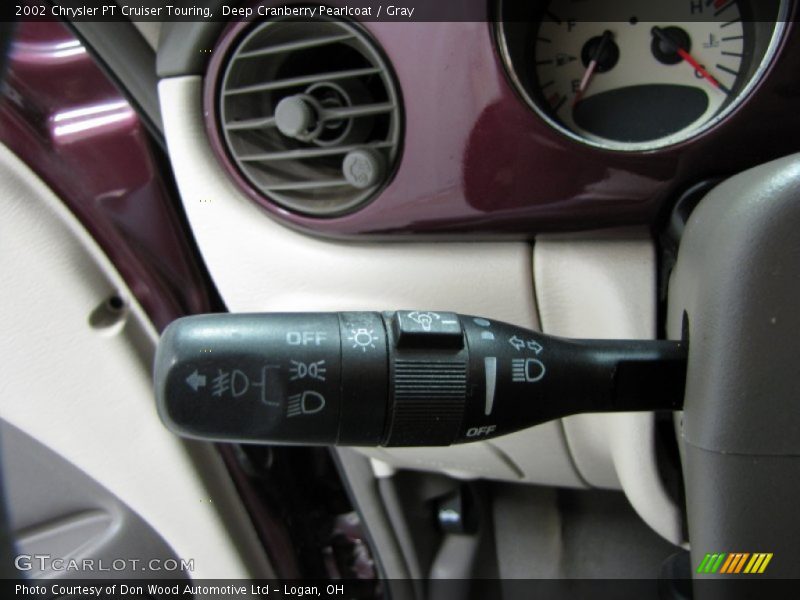Deep Cranberry Pearlcoat / Gray 2002 Chrysler PT Cruiser Touring