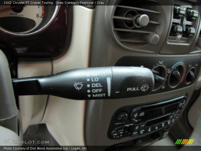 Deep Cranberry Pearlcoat / Gray 2002 Chrysler PT Cruiser Touring