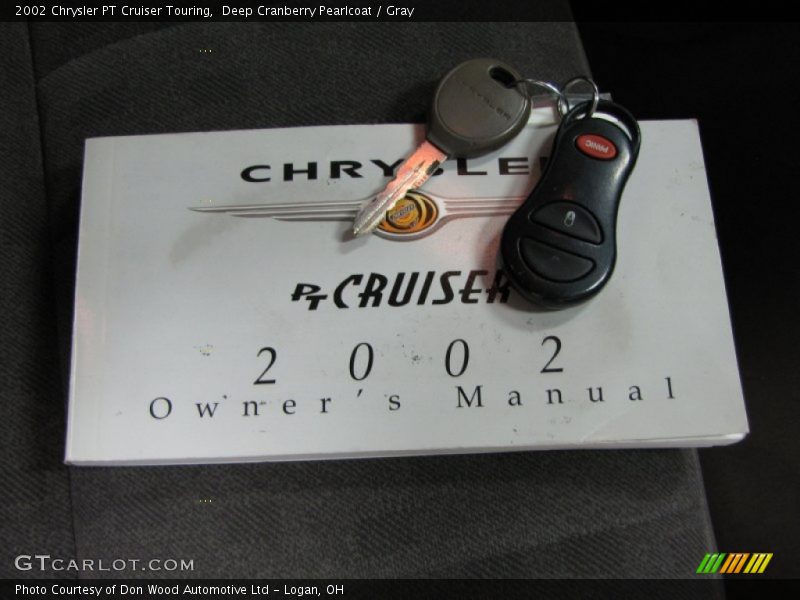 Deep Cranberry Pearlcoat / Gray 2002 Chrysler PT Cruiser Touring