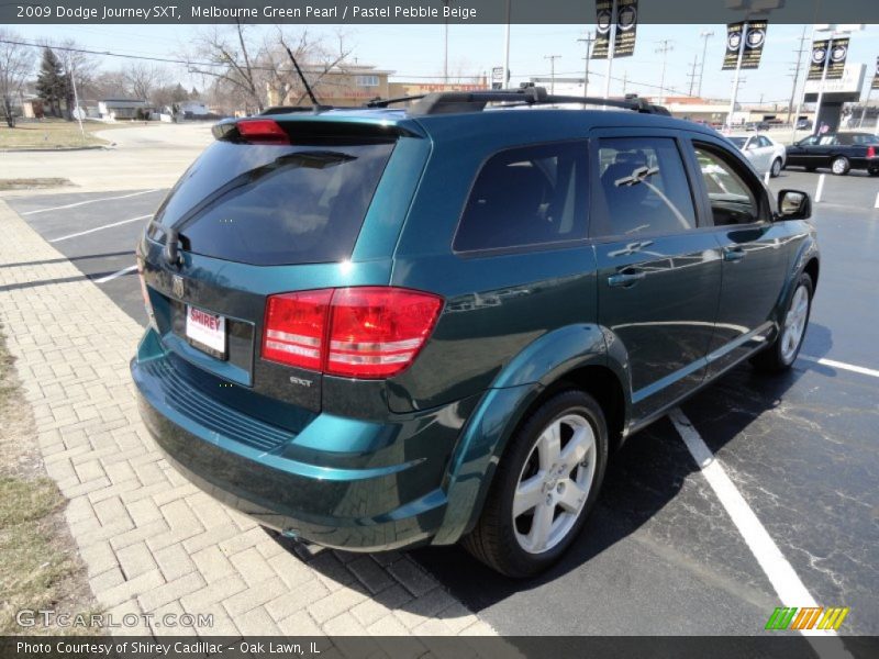 Melbourne Green Pearl / Pastel Pebble Beige 2009 Dodge Journey SXT