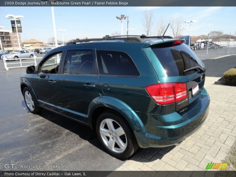 Melbourne Green Pearl / Pastel Pebble Beige 2009 Dodge Journey SXT