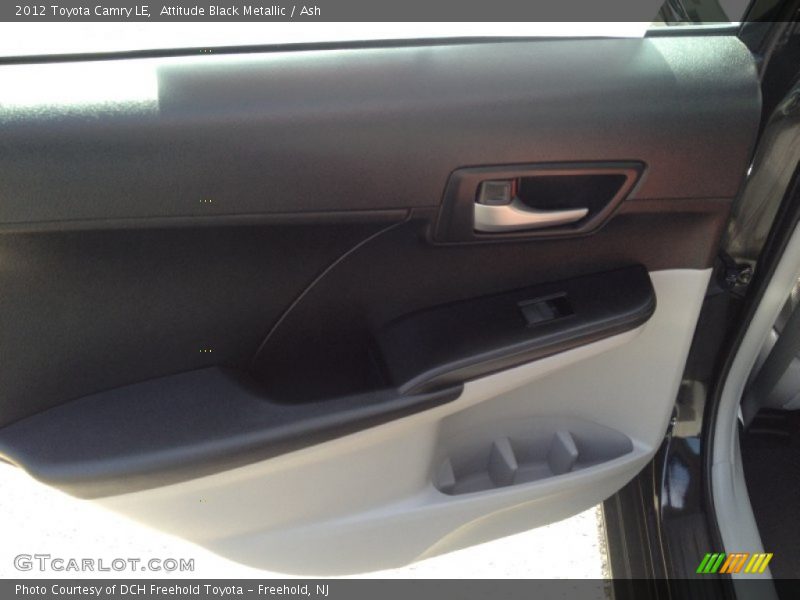 Attitude Black Metallic / Ash 2012 Toyota Camry LE