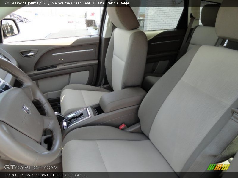 Melbourne Green Pearl / Pastel Pebble Beige 2009 Dodge Journey SXT