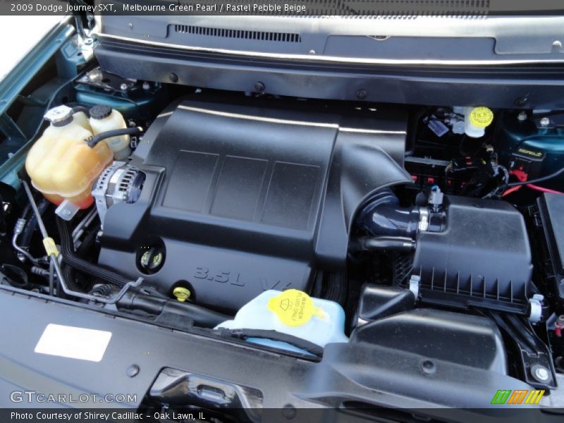 Melbourne Green Pearl / Pastel Pebble Beige 2009 Dodge Journey SXT