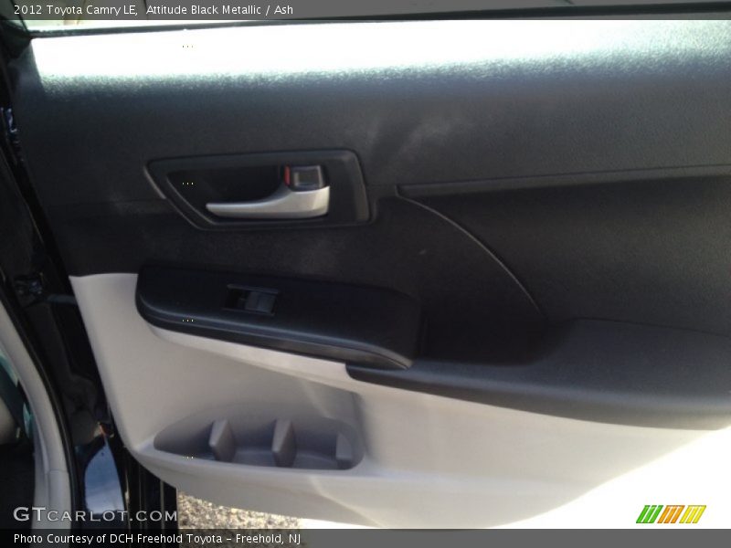 Attitude Black Metallic / Ash 2012 Toyota Camry LE