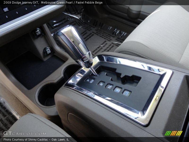 Melbourne Green Pearl / Pastel Pebble Beige 2009 Dodge Journey SXT