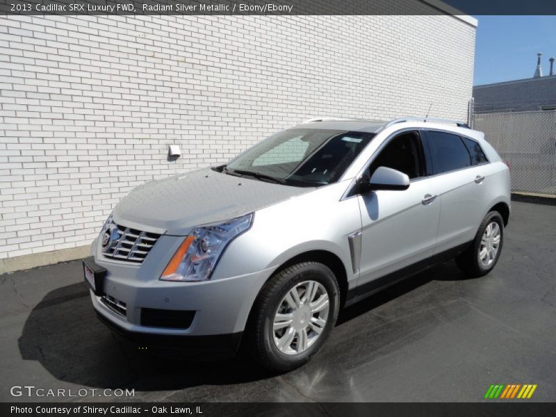 Radiant Silver Metallic / Ebony/Ebony 2013 Cadillac SRX Luxury FWD