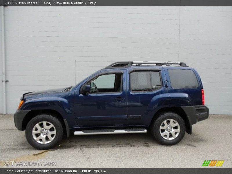 Navy Blue Metallic / Gray 2010 Nissan Xterra SE 4x4