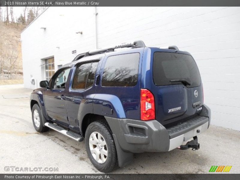 Navy Blue Metallic / Gray 2010 Nissan Xterra SE 4x4