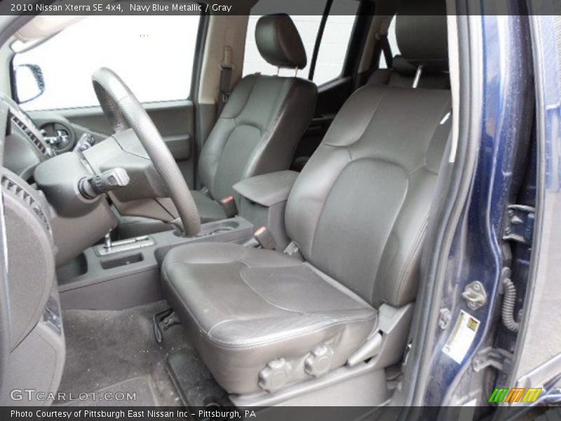 Navy Blue Metallic / Gray 2010 Nissan Xterra SE 4x4