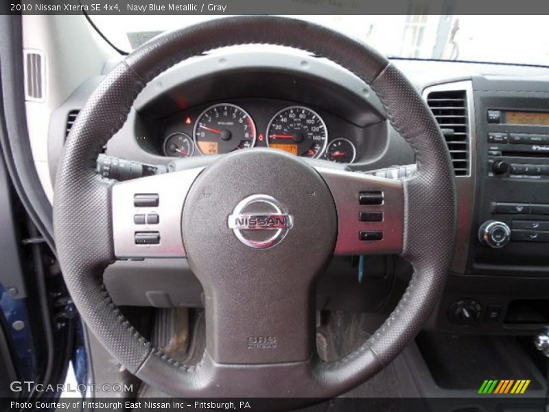 Navy Blue Metallic / Gray 2010 Nissan Xterra SE 4x4