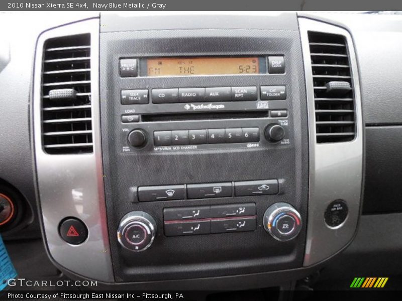 Navy Blue Metallic / Gray 2010 Nissan Xterra SE 4x4