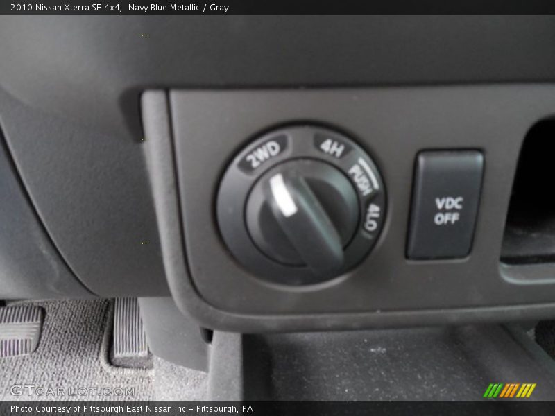 Navy Blue Metallic / Gray 2010 Nissan Xterra SE 4x4