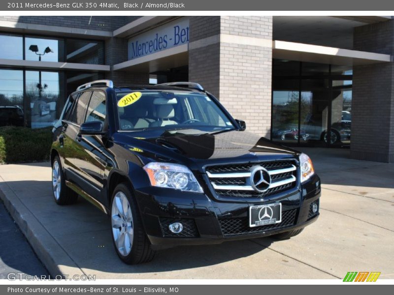 Black / Almond/Black 2011 Mercedes-Benz GLK 350 4Matic