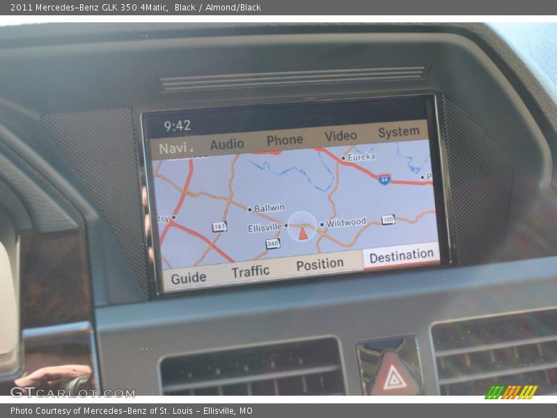 Black / Almond/Black 2011 Mercedes-Benz GLK 350 4Matic