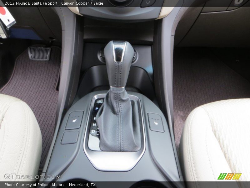Canyon Copper / Beige 2013 Hyundai Santa Fe Sport
