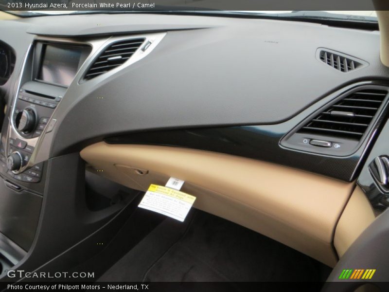 Porcelain White Pearl / Camel 2013 Hyundai Azera