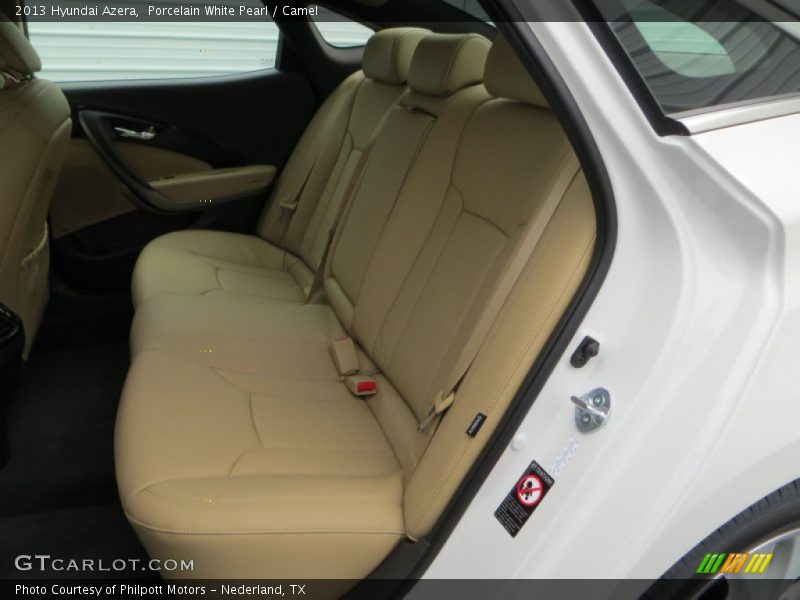 Porcelain White Pearl / Camel 2013 Hyundai Azera
