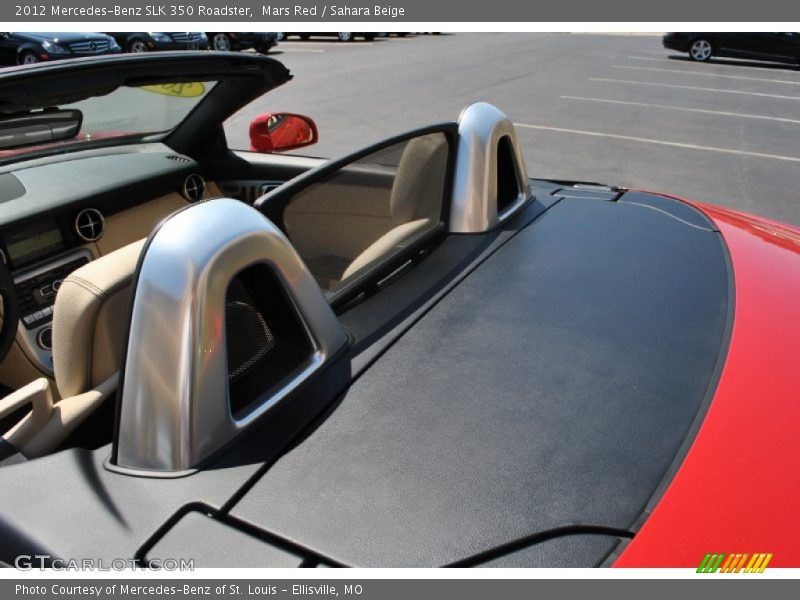 Mars Red / Sahara Beige 2012 Mercedes-Benz SLK 350 Roadster
