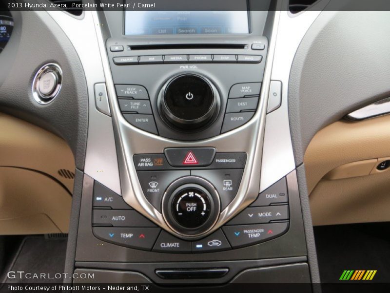 Porcelain White Pearl / Camel 2013 Hyundai Azera