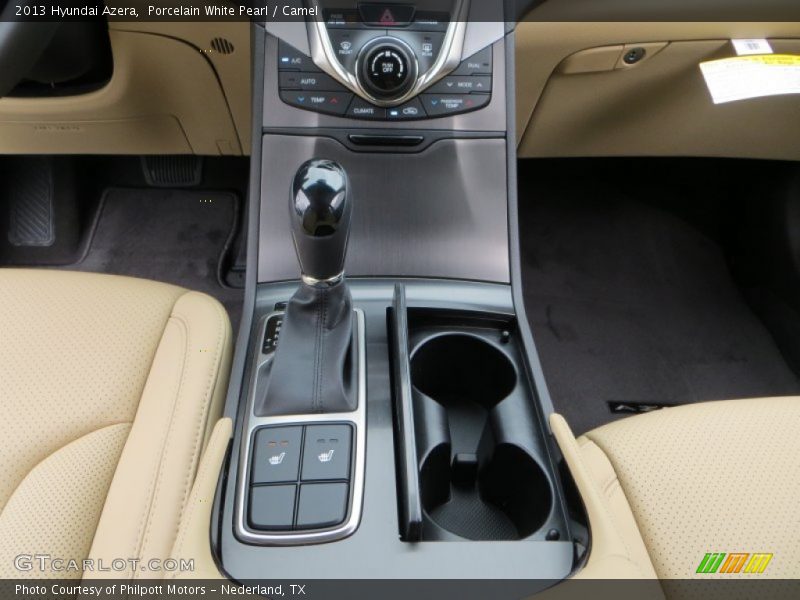 Porcelain White Pearl / Camel 2013 Hyundai Azera