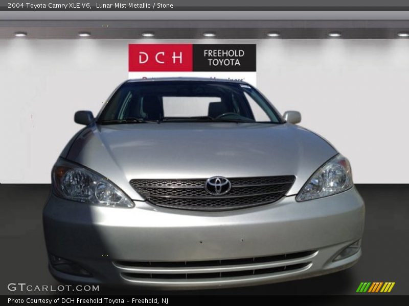 Lunar Mist Metallic / Stone 2004 Toyota Camry XLE V6