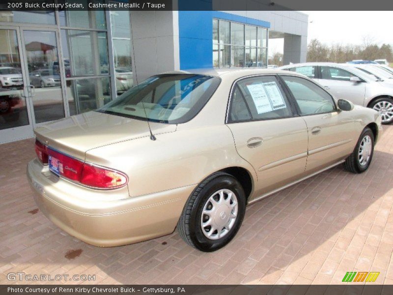 Cashmere Metallic / Taupe 2005 Buick Century Sedan