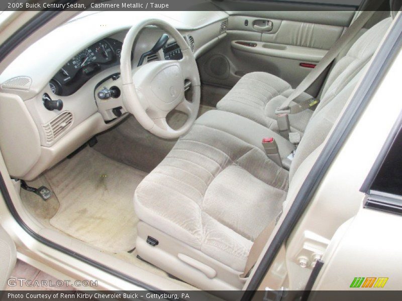Taupe Interior - 2005 Century Sedan 