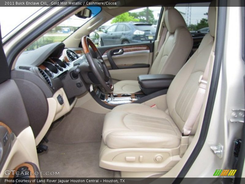 Gold Mist Metallic / Cashmere/Cocoa 2011 Buick Enclave CXL