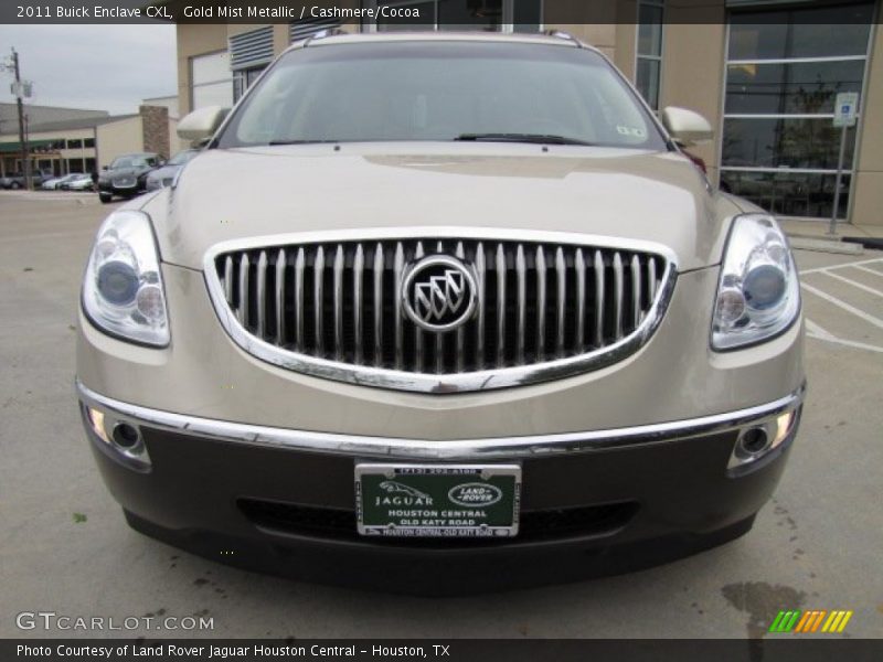 Gold Mist Metallic / Cashmere/Cocoa 2011 Buick Enclave CXL