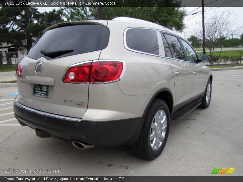 Gold Mist Metallic / Cashmere/Cocoa 2011 Buick Enclave CXL