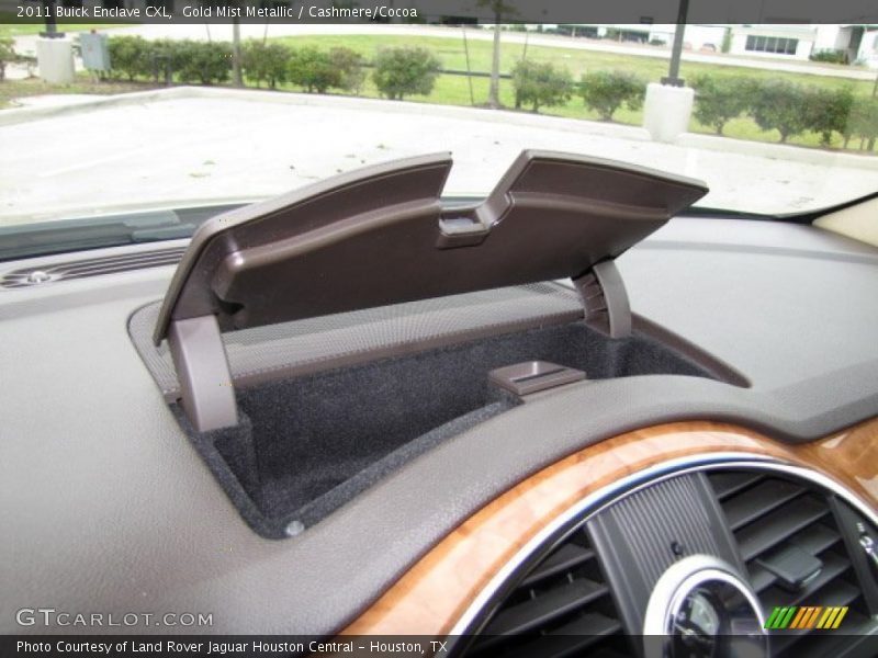 Gold Mist Metallic / Cashmere/Cocoa 2011 Buick Enclave CXL