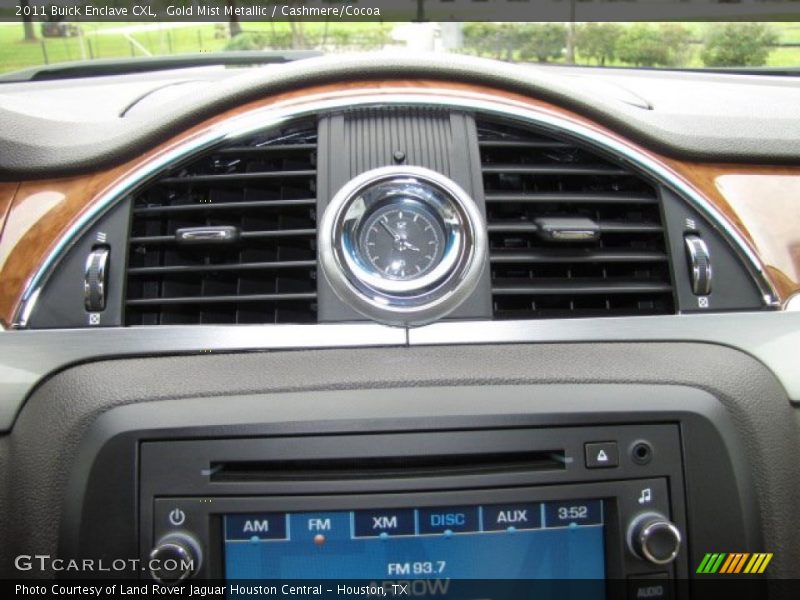 Gold Mist Metallic / Cashmere/Cocoa 2011 Buick Enclave CXL