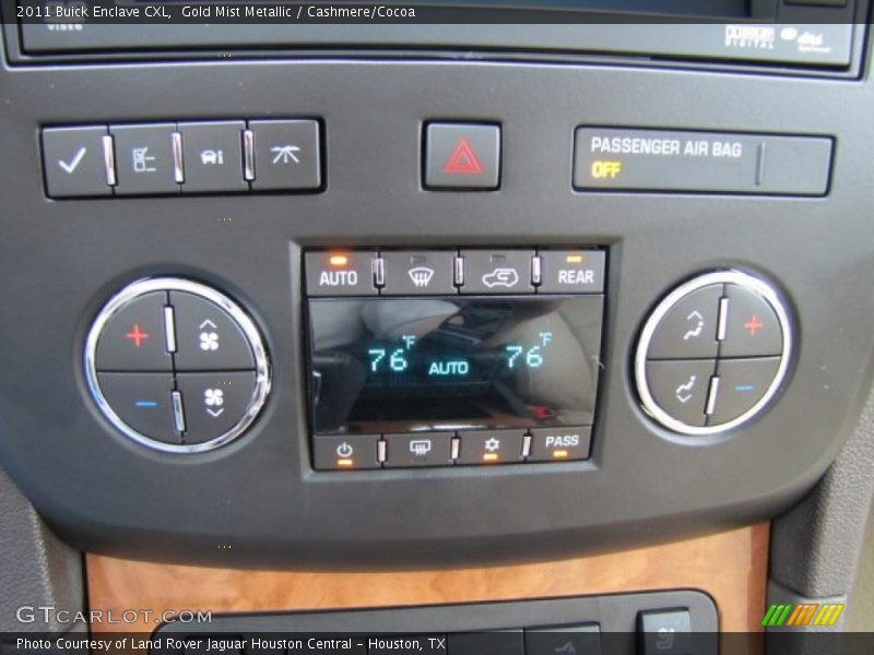 Gold Mist Metallic / Cashmere/Cocoa 2011 Buick Enclave CXL